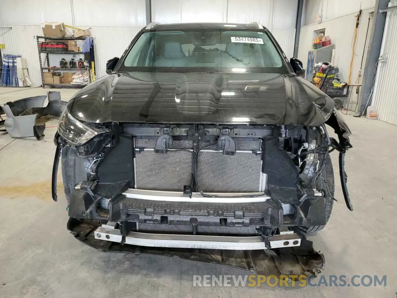 5 fotografías del automóvil dañado 5TDHZRBH1NS586745 TOYOTA HIGHLANDER 2022