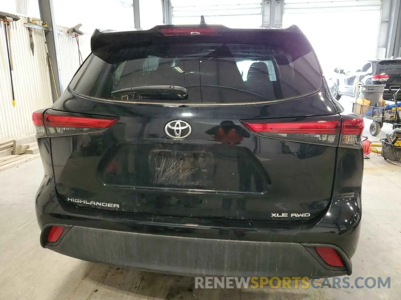 6 fotografías del automóvil dañado 5TDHZRBH1NS586745 TOYOTA HIGHLANDER 2022