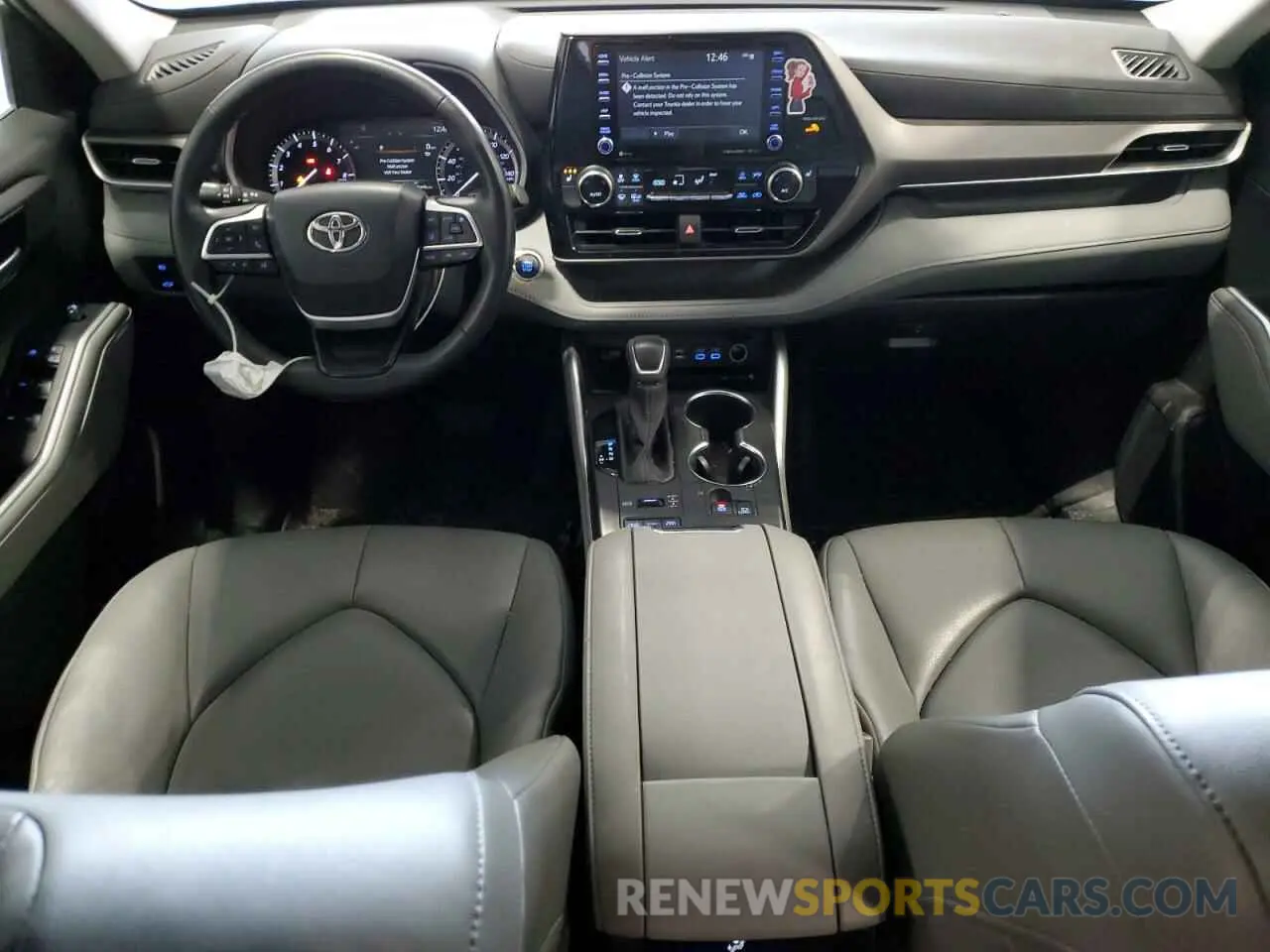 8 fotografías del automóvil dañado 5TDHZRBH1NS586745 TOYOTA HIGHLANDER 2022