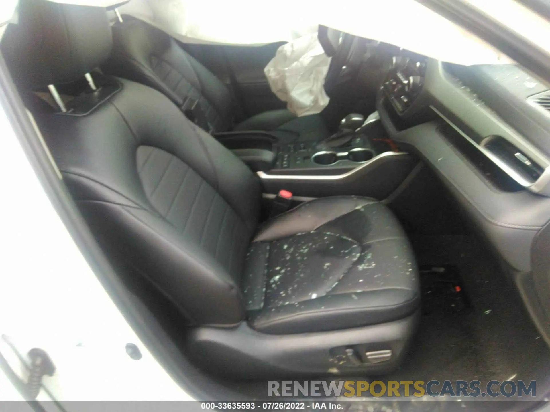 5 fotografías del automóvil dañado 5TDHZRBH2NS167531 TOYOTA HIGHLANDER 2022