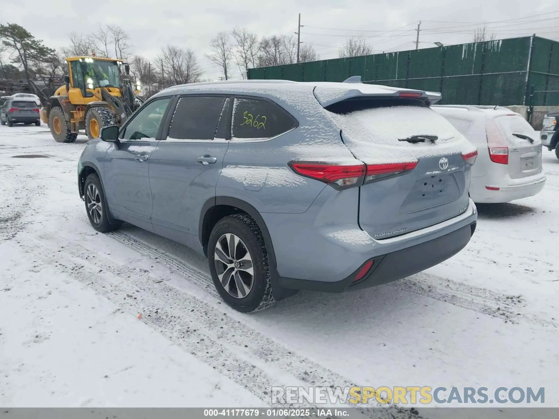 3 fotografías del automóvil dañado 5TDHZRBH2NS168663 TOYOTA HIGHLANDER 2022