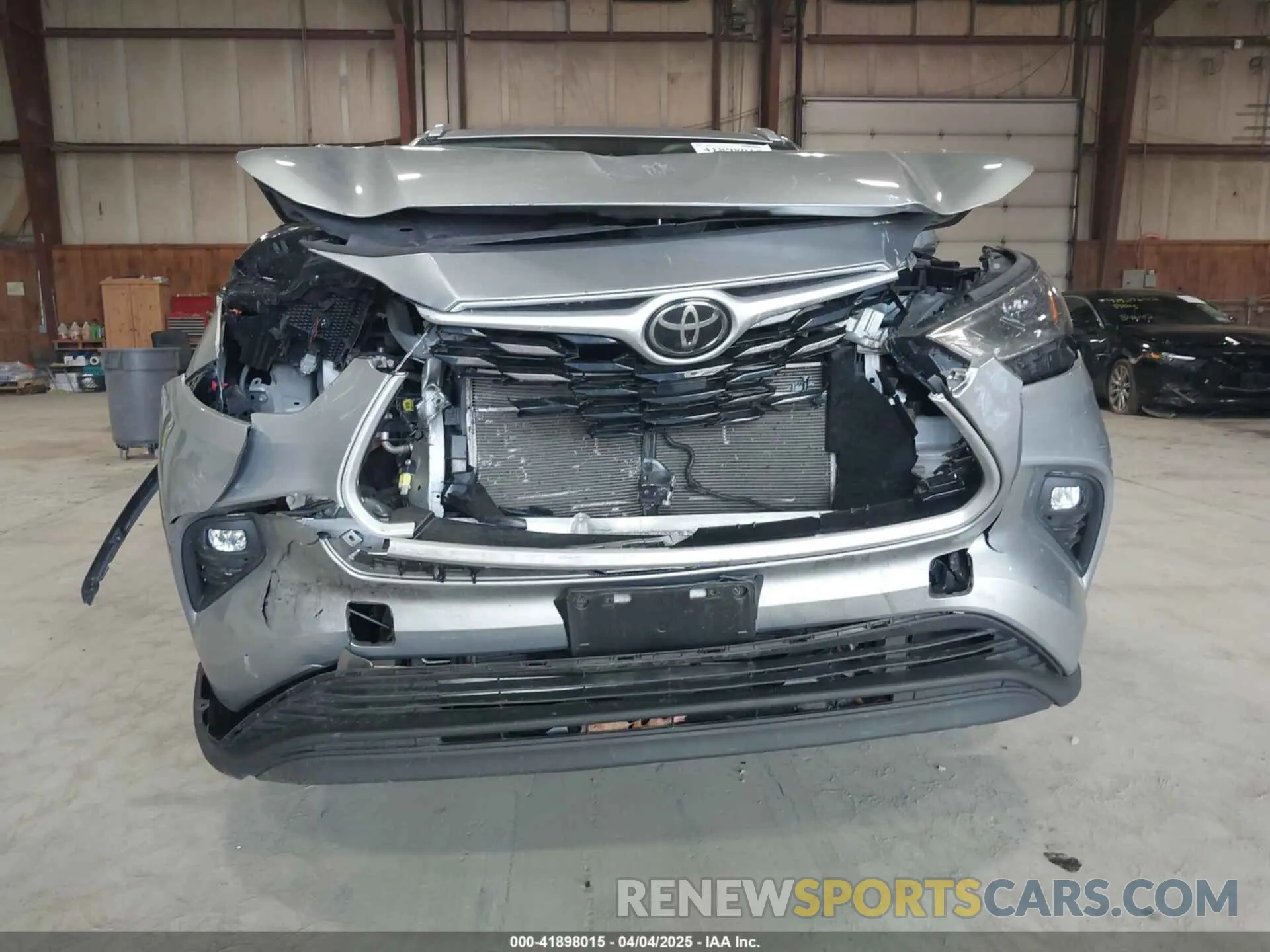 6 fotografías del automóvil dañado 5TDHZRBH3NS579974 TOYOTA HIGHLANDER 2022