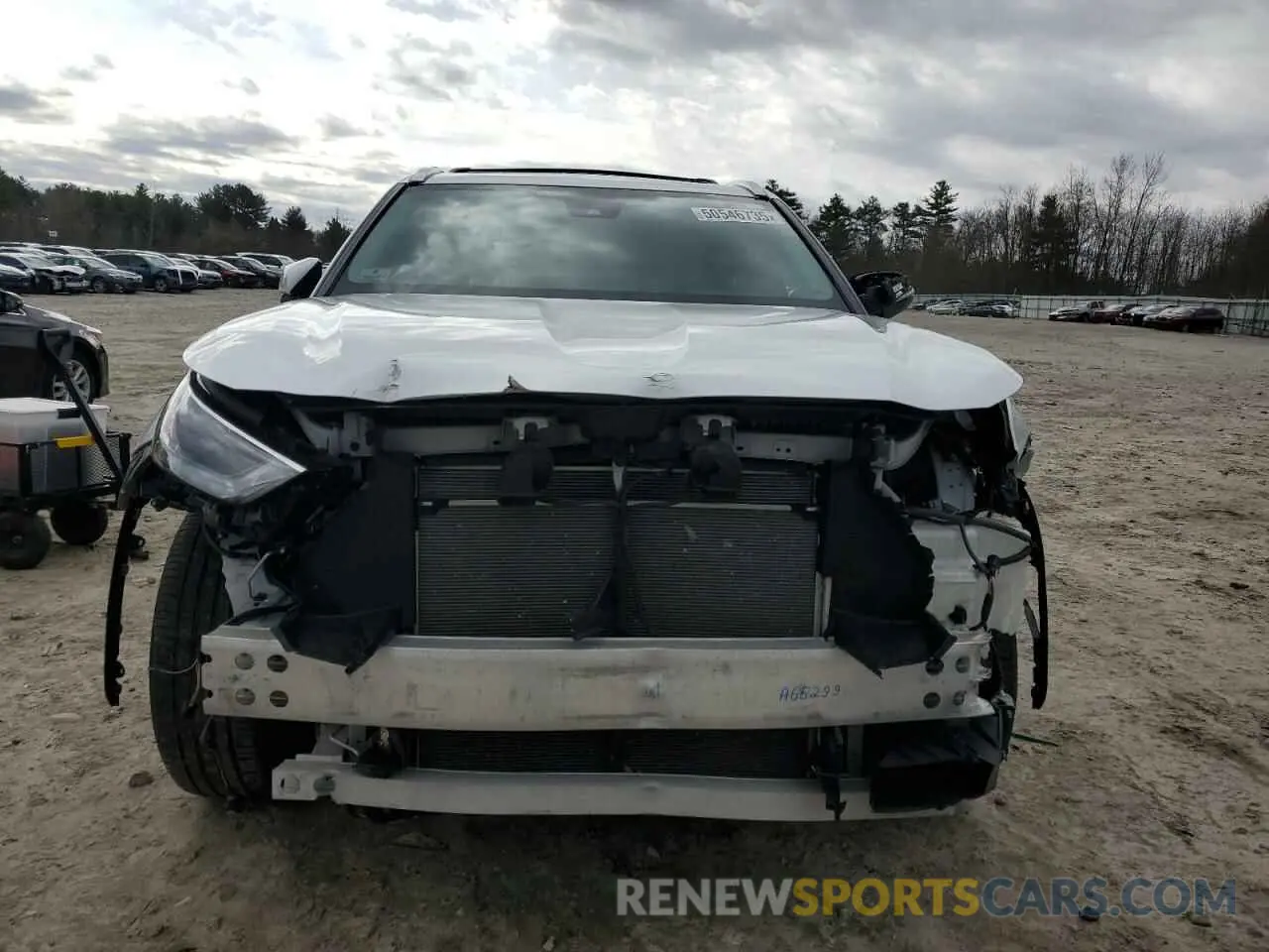 5 fotografías del automóvil dañado 5TDHZRBH4NS220987 TOYOTA HIGHLANDER 2022