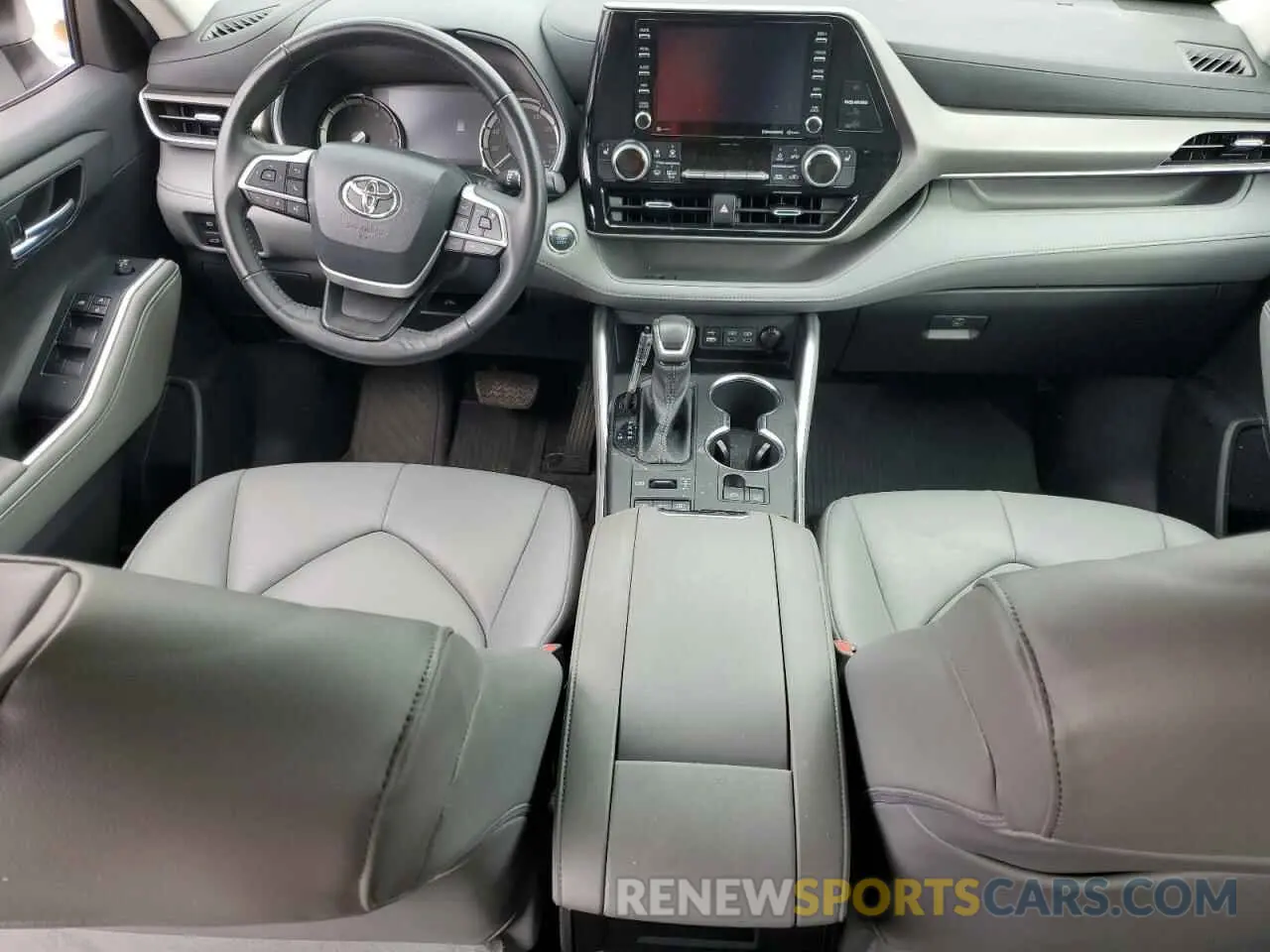 8 fotografías del automóvil dañado 5TDHZRBH4NS220987 TOYOTA HIGHLANDER 2022