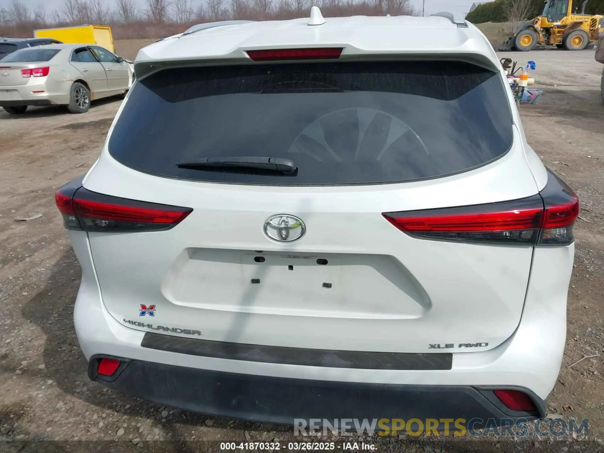 17 fotografías del automóvil dañado 5TDHZRBH4NS234629 TOYOTA HIGHLANDER 2022