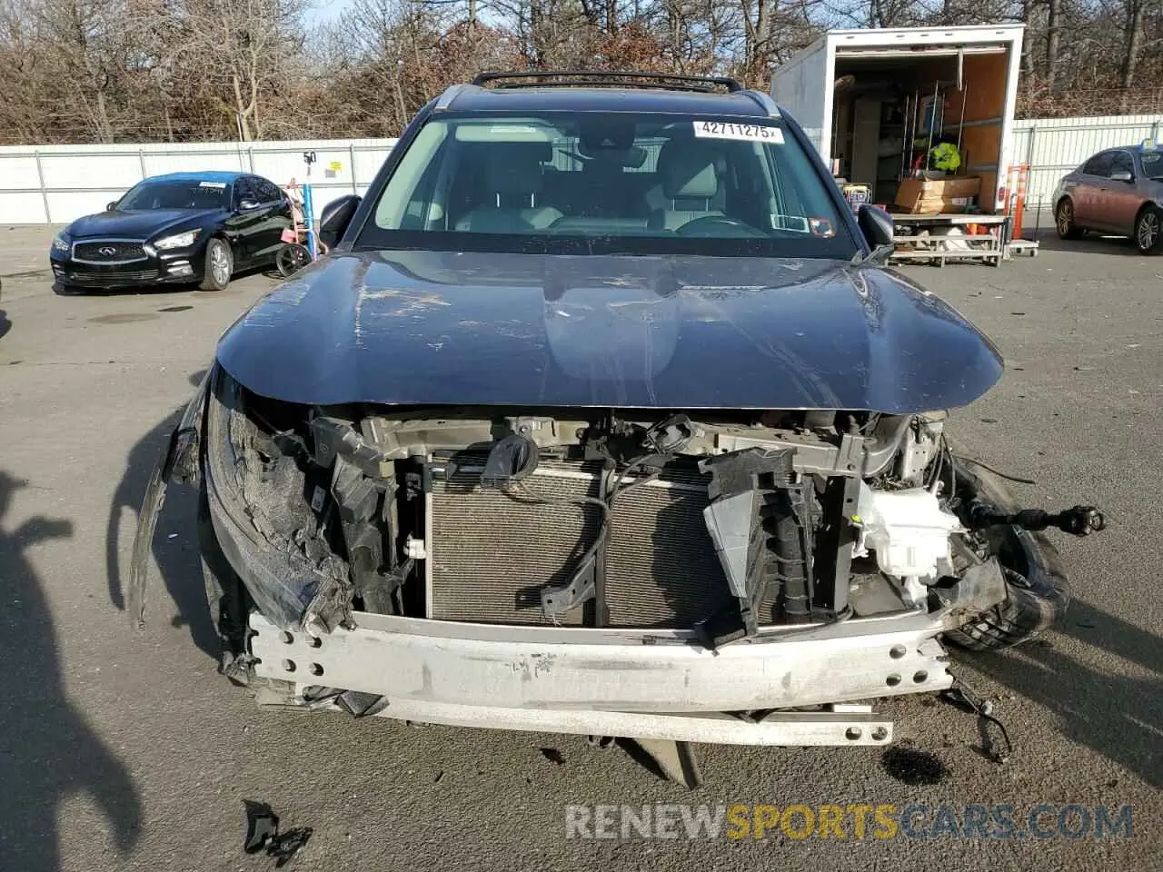 5 fotografías del automóvil dañado 5TDHZRBH4NS585976 TOYOTA HIGHLANDER 2022