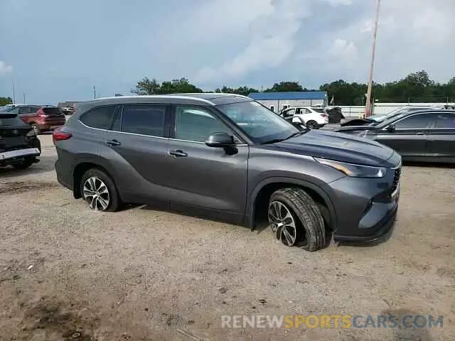 12 fotografías del automóvil dañado 5TDHZRBH6NS166060 TOYOTA HIGHLANDER 2022