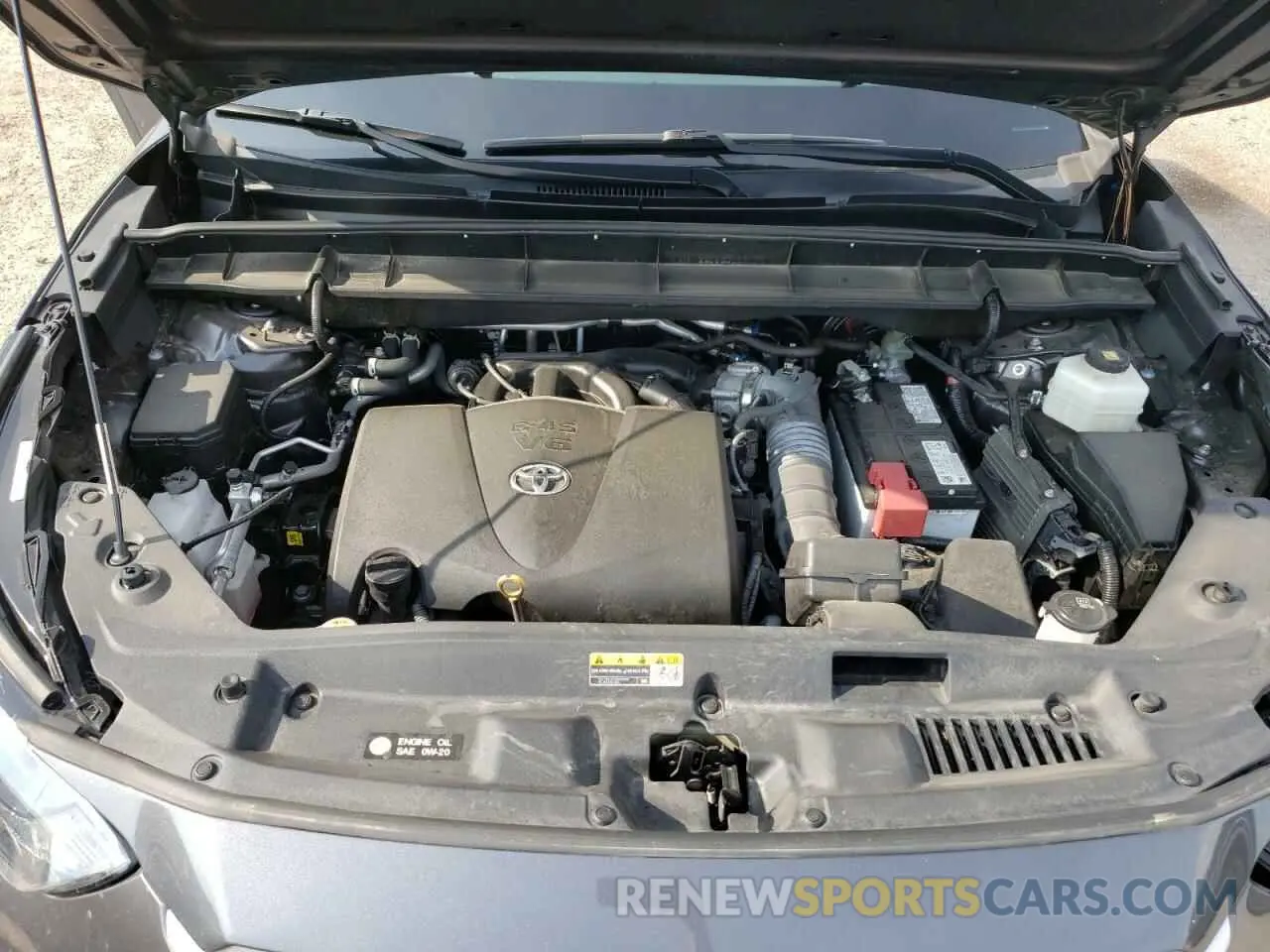 13 fotografías del automóvil dañado 5TDHZRBH6NS166060 TOYOTA HIGHLANDER 2022