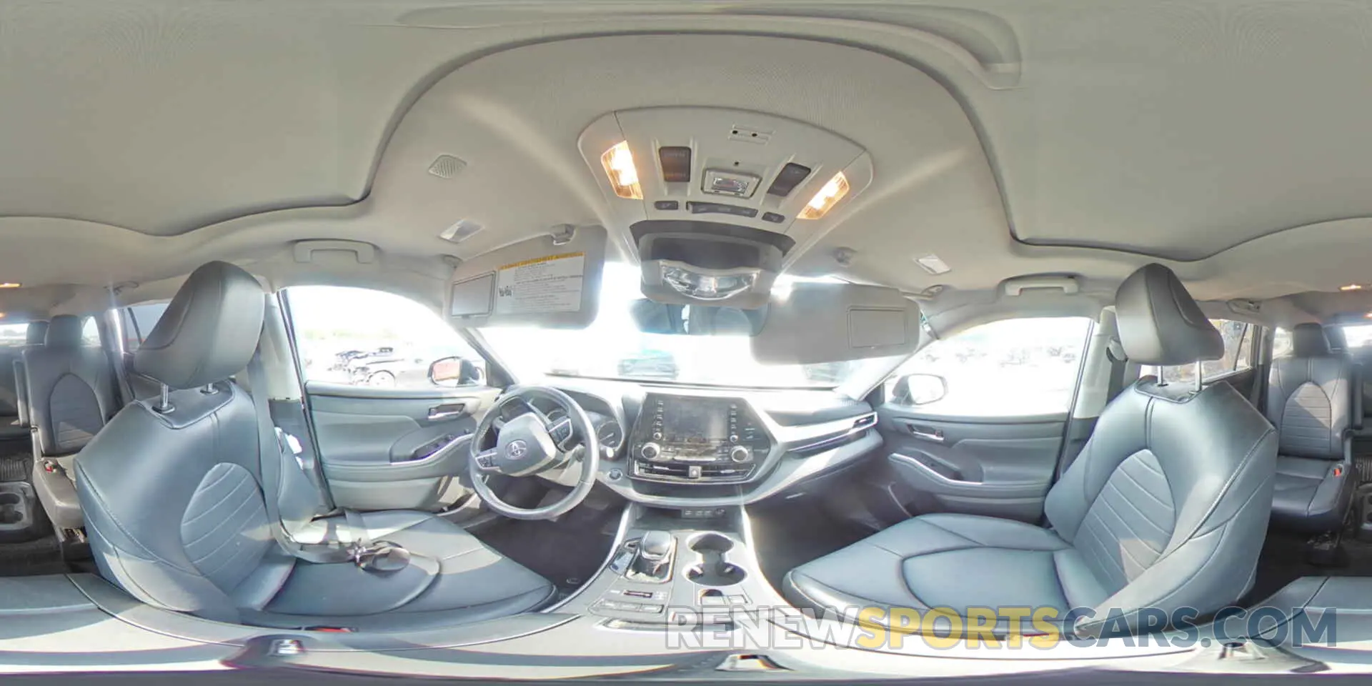 14 fotografías del automóvil dañado 5TDHZRBH6NS166060 TOYOTA HIGHLANDER 2022