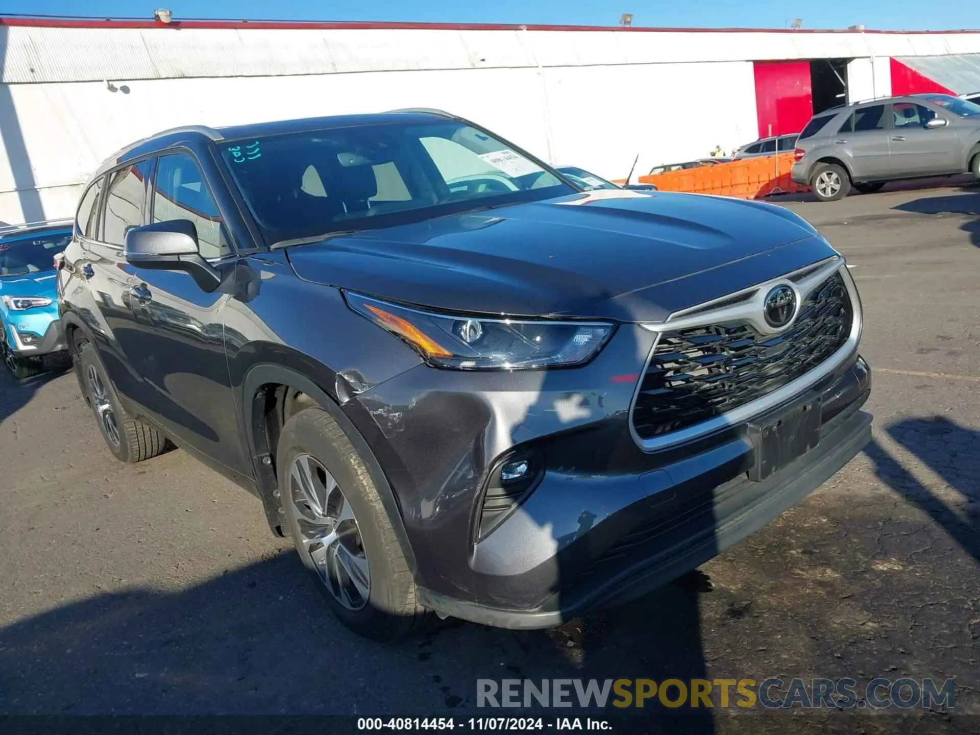 1 fotografías del automóvil dañado 5TDHZRBH6NS580892 TOYOTA HIGHLANDER 2022