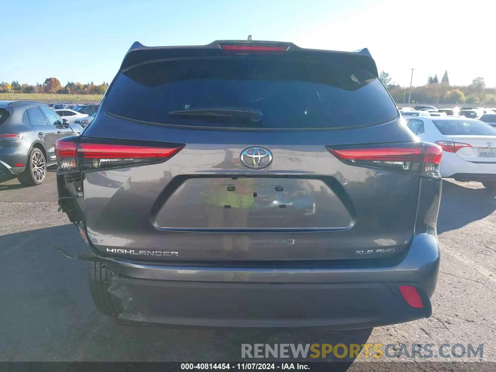 16 fotografías del automóvil dañado 5TDHZRBH6NS580892 TOYOTA HIGHLANDER 2022