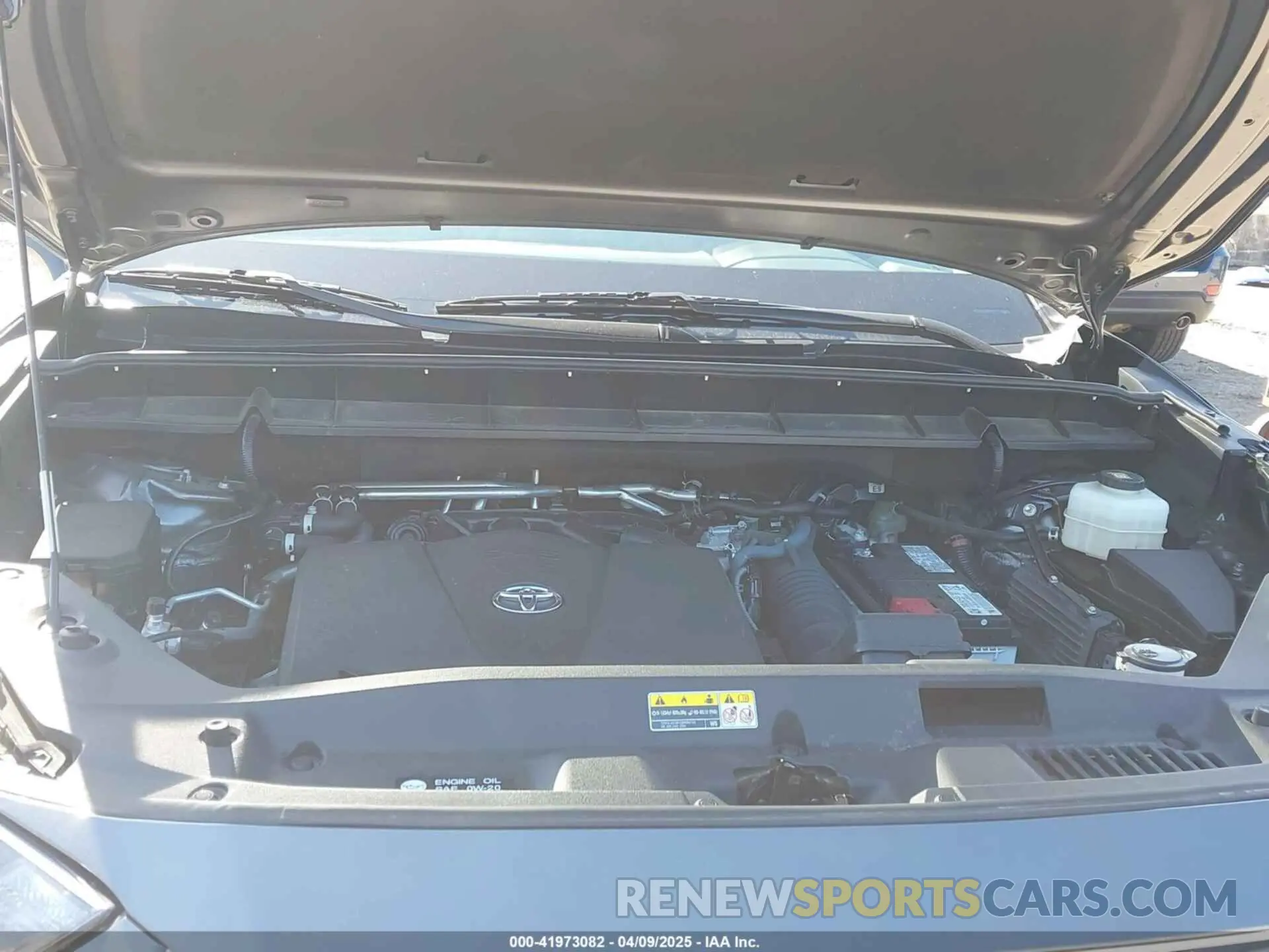 10 fotografías del automóvil dañado 5TDHZRBH7NS170179 TOYOTA HIGHLANDER 2022