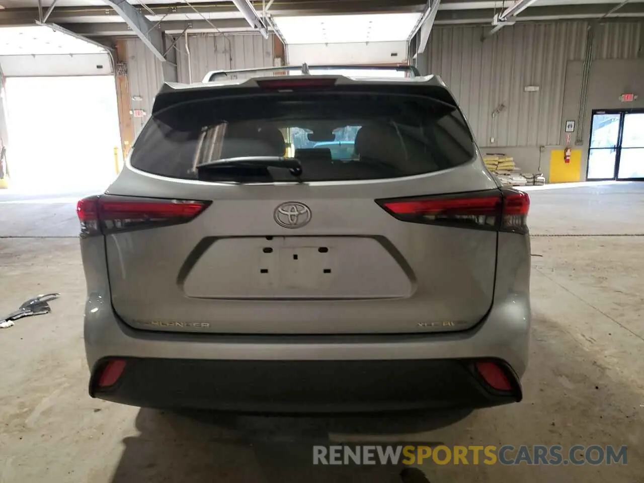 6 fotografías del automóvil dañado 5TDHZRBH8NS164424 TOYOTA HIGHLANDER 2022