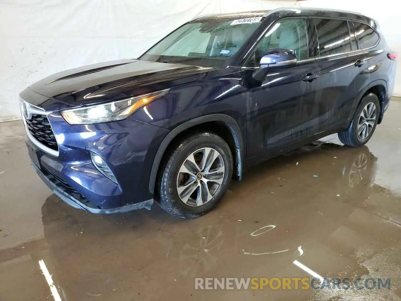 1 fotografías del automóvil dañado 5TDHZRBH8NS566380 TOYOTA HIGHLANDER 2022