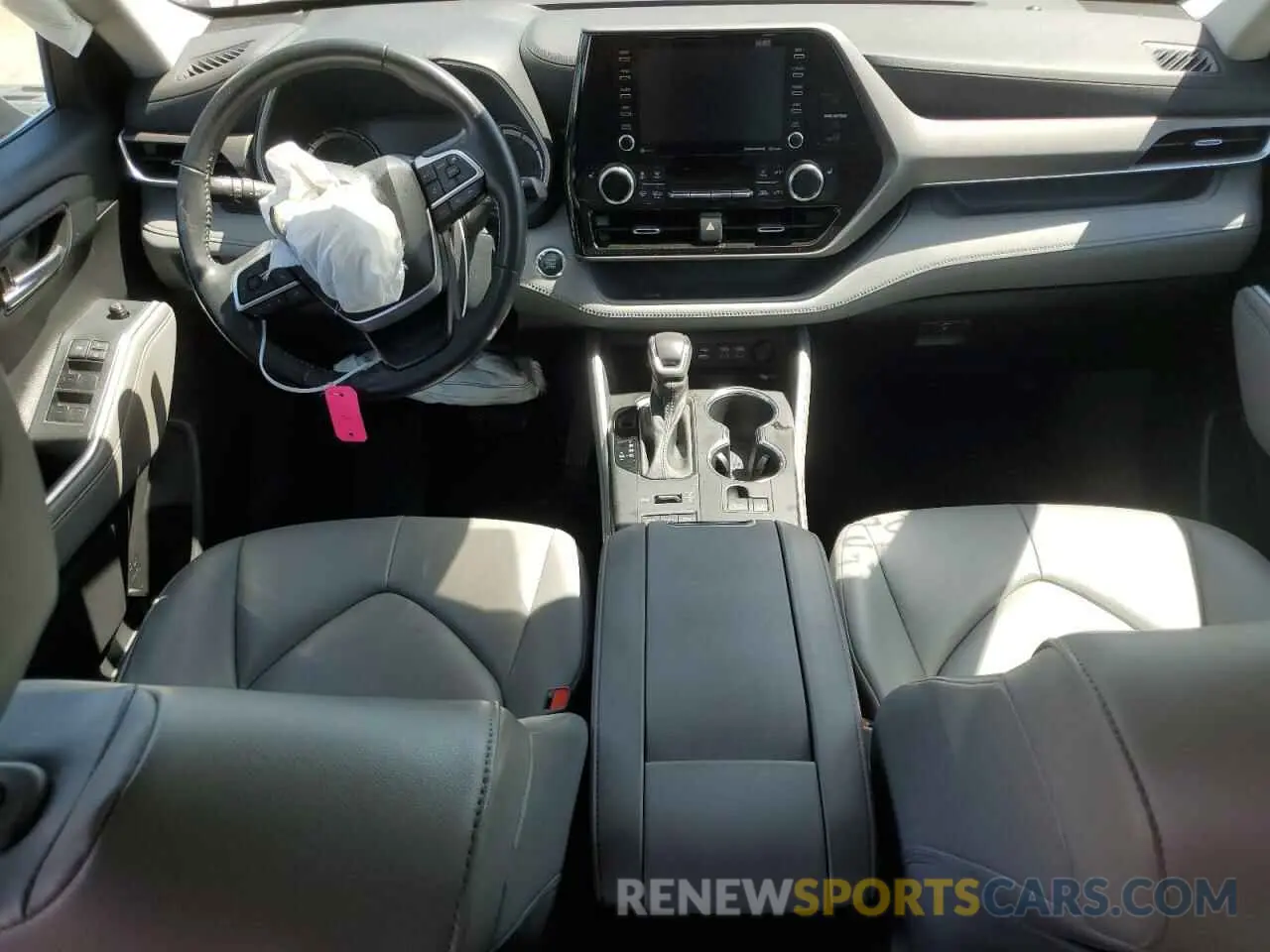 8 fotografías del automóvil dañado 5TDHZRBH9NS241589 TOYOTA HIGHLANDER 2022