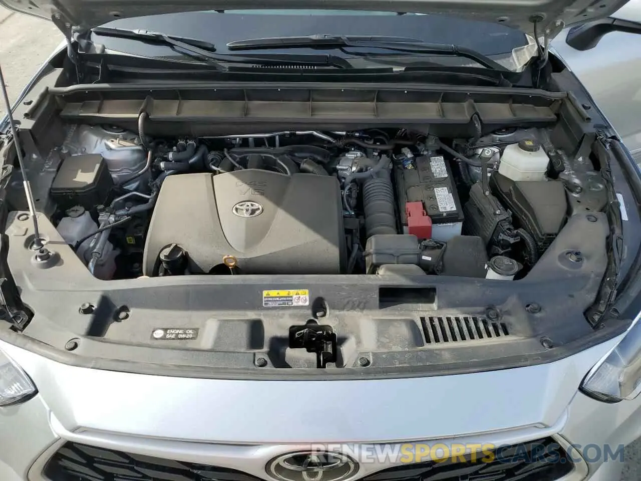 14 fotografías del automóvil dañado 5TDHZRBH9NS587335 TOYOTA HIGHLANDER 2022