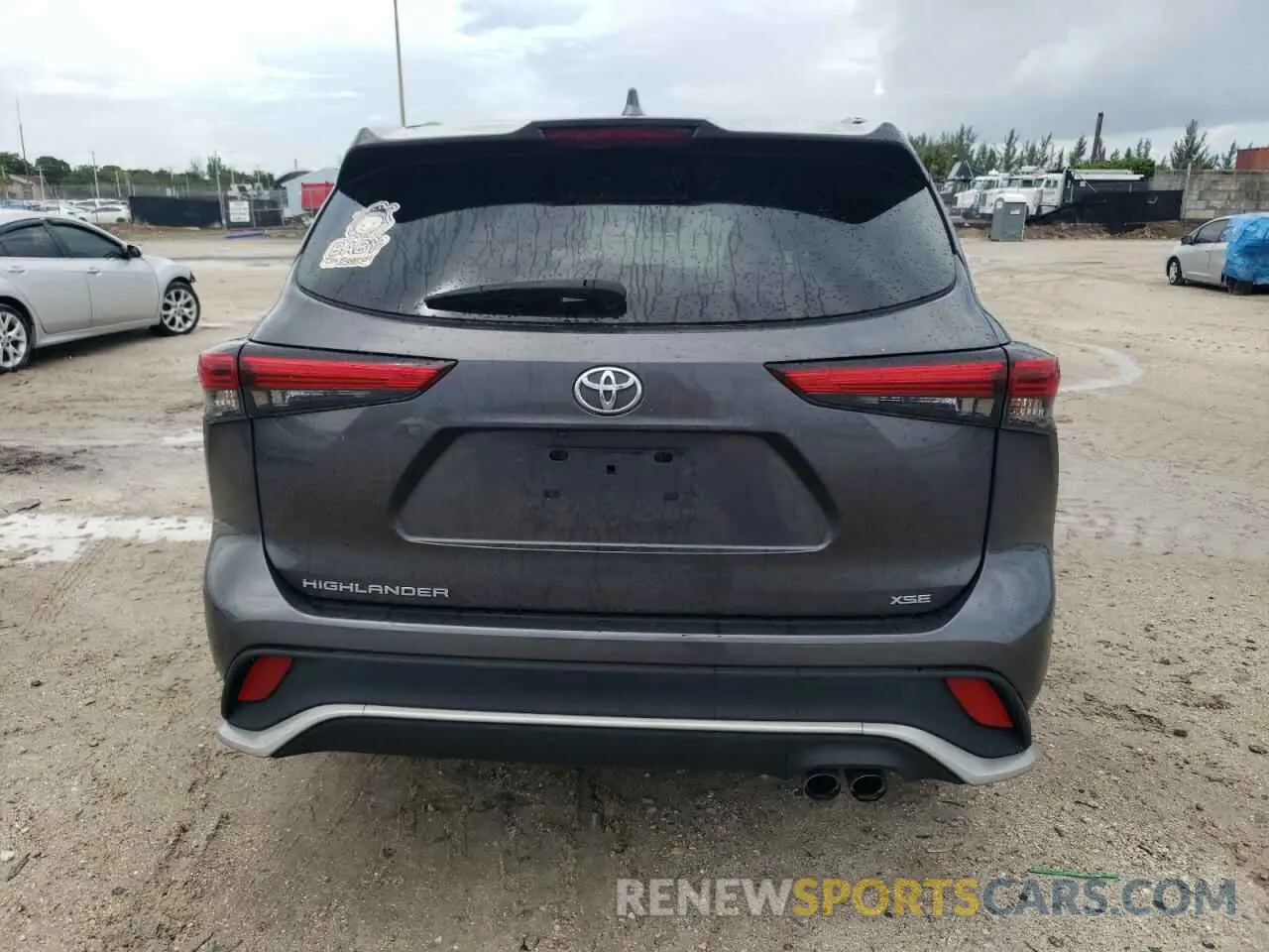 6 fotografías del automóvil dañado 5TDJZRAH5NS097333 TOYOTA HIGHLANDER 2022