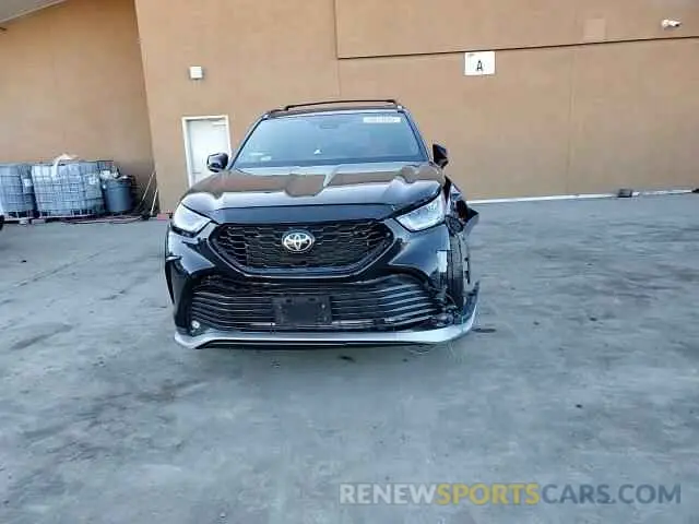 11 fotografías del automóvil dañado 5TDJZRBH2NS166414 TOYOTA HIGHLANDER 2022