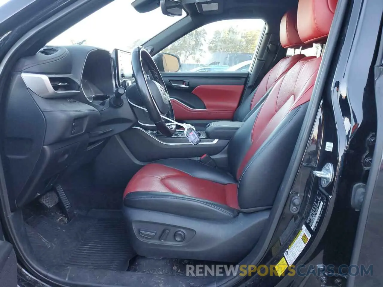 7 fotografías del automóvil dañado 5TDJZRBH2NS166414 TOYOTA HIGHLANDER 2022