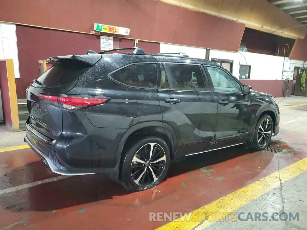 3 fotografías del automóvil dañado 5TDJZRBH2NS219239 TOYOTA HIGHLANDER 2022