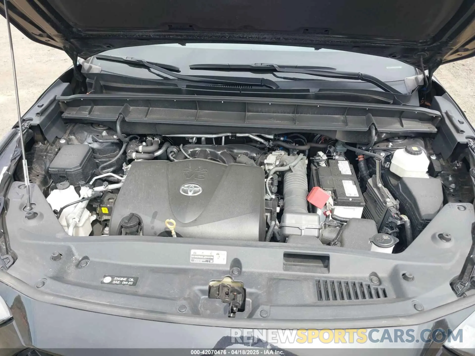 10 fotografías del automóvil dañado 5TDJZRBH4NS199253 TOYOTA HIGHLANDER 2022