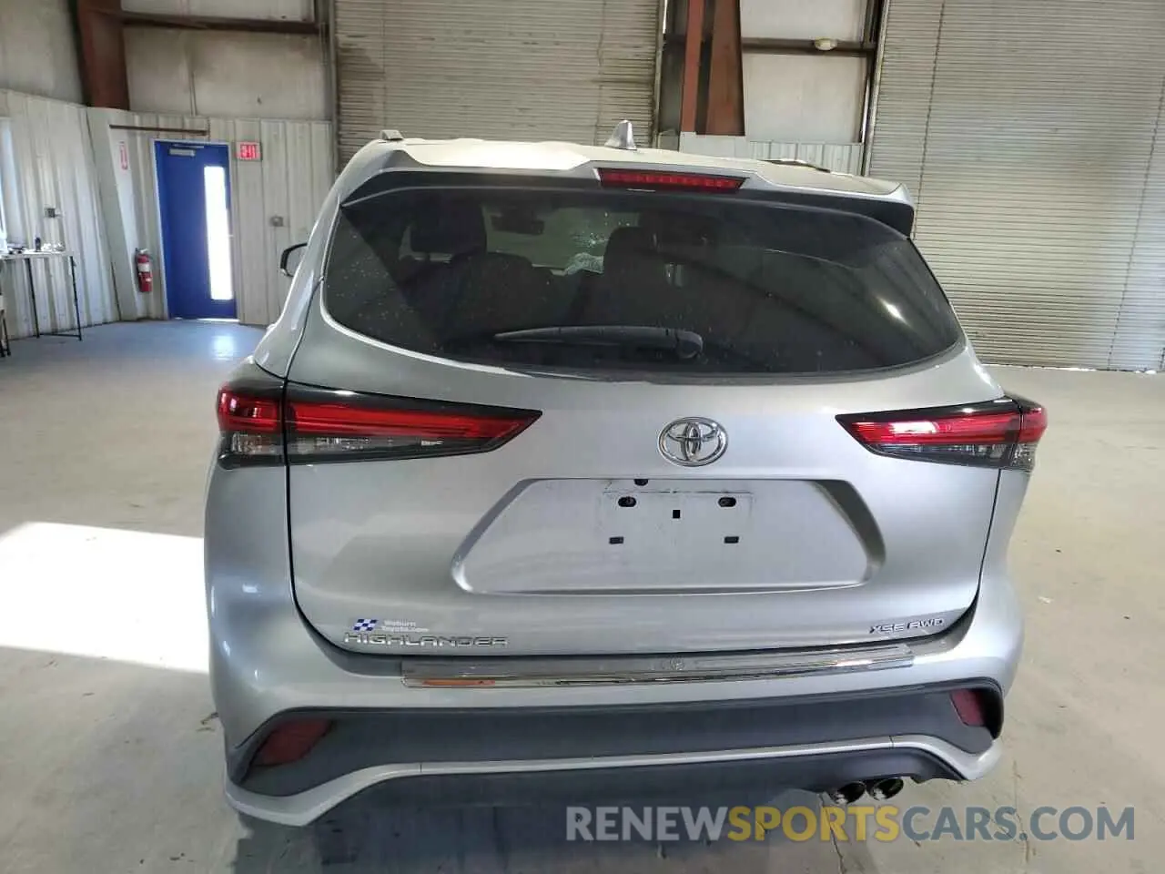 6 fotografías del automóvil dañado 5TDJZRBH7NS163041 TOYOTA HIGHLANDER 2022