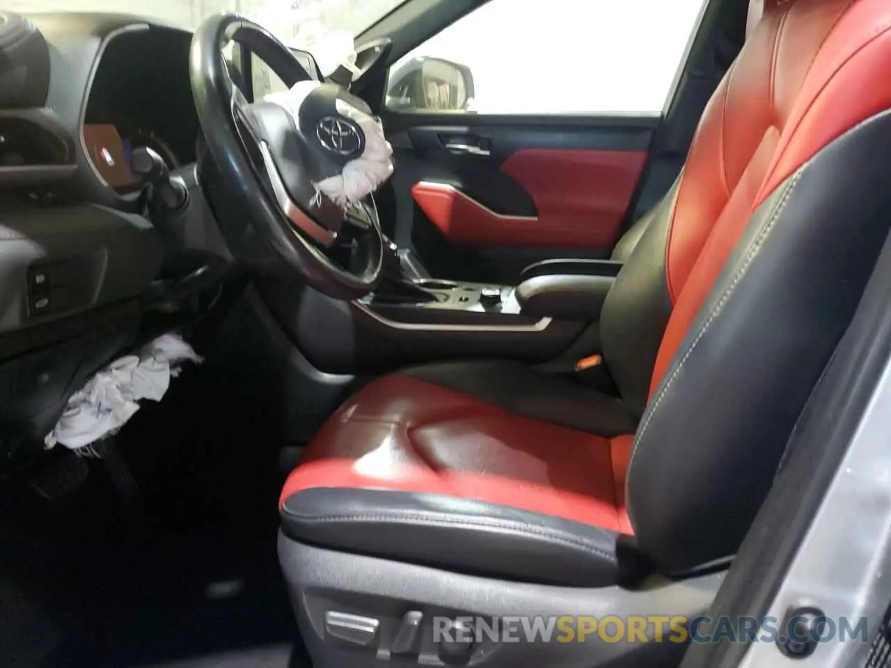 7 fotografías del automóvil dañado 5TDJZRBH7NS163041 TOYOTA HIGHLANDER 2022