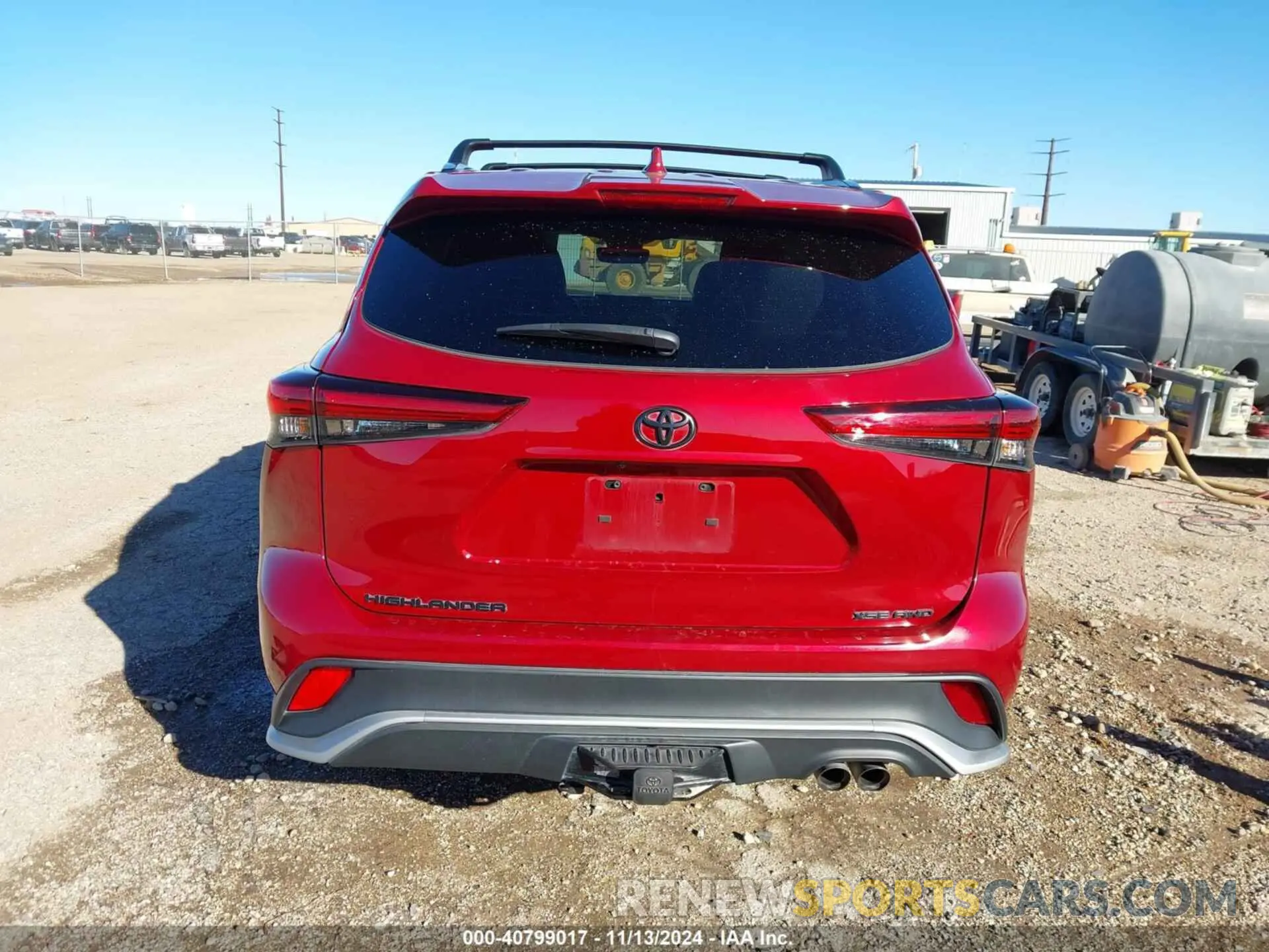16 fotografías del automóvil dañado 5TDJZRBH8NS173108 TOYOTA HIGHLANDER 2022