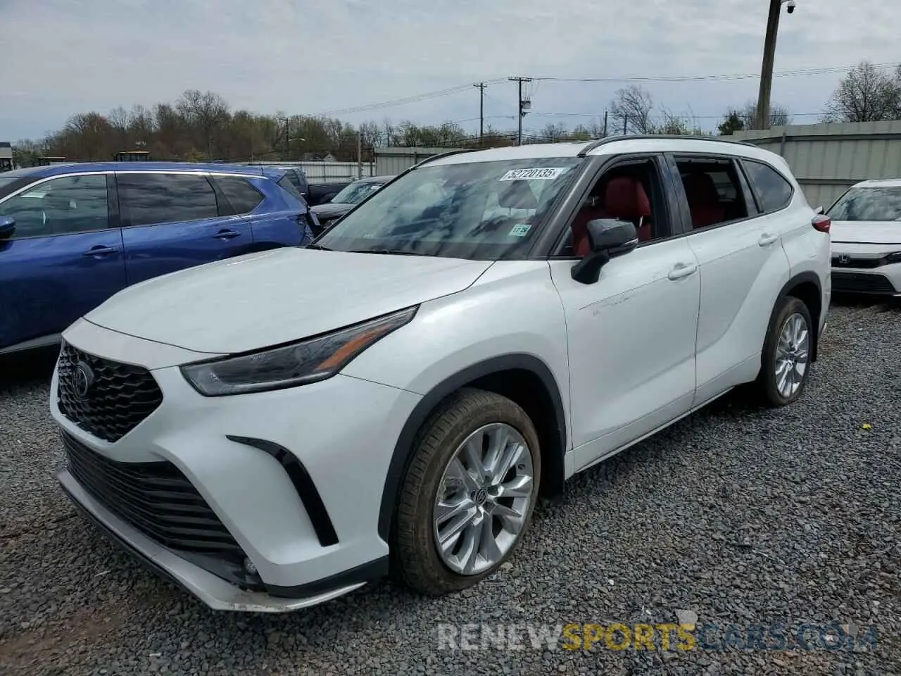 1 fotografías del automóvil dañado 5TDJZRBH9NS205547 TOYOTA HIGHLANDER 2022