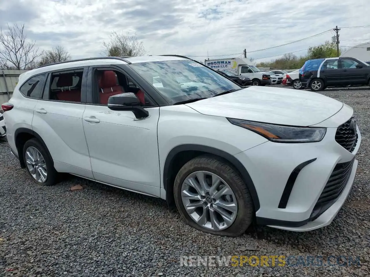 4 fotografías del automóvil dañado 5TDJZRBH9NS205547 TOYOTA HIGHLANDER 2022