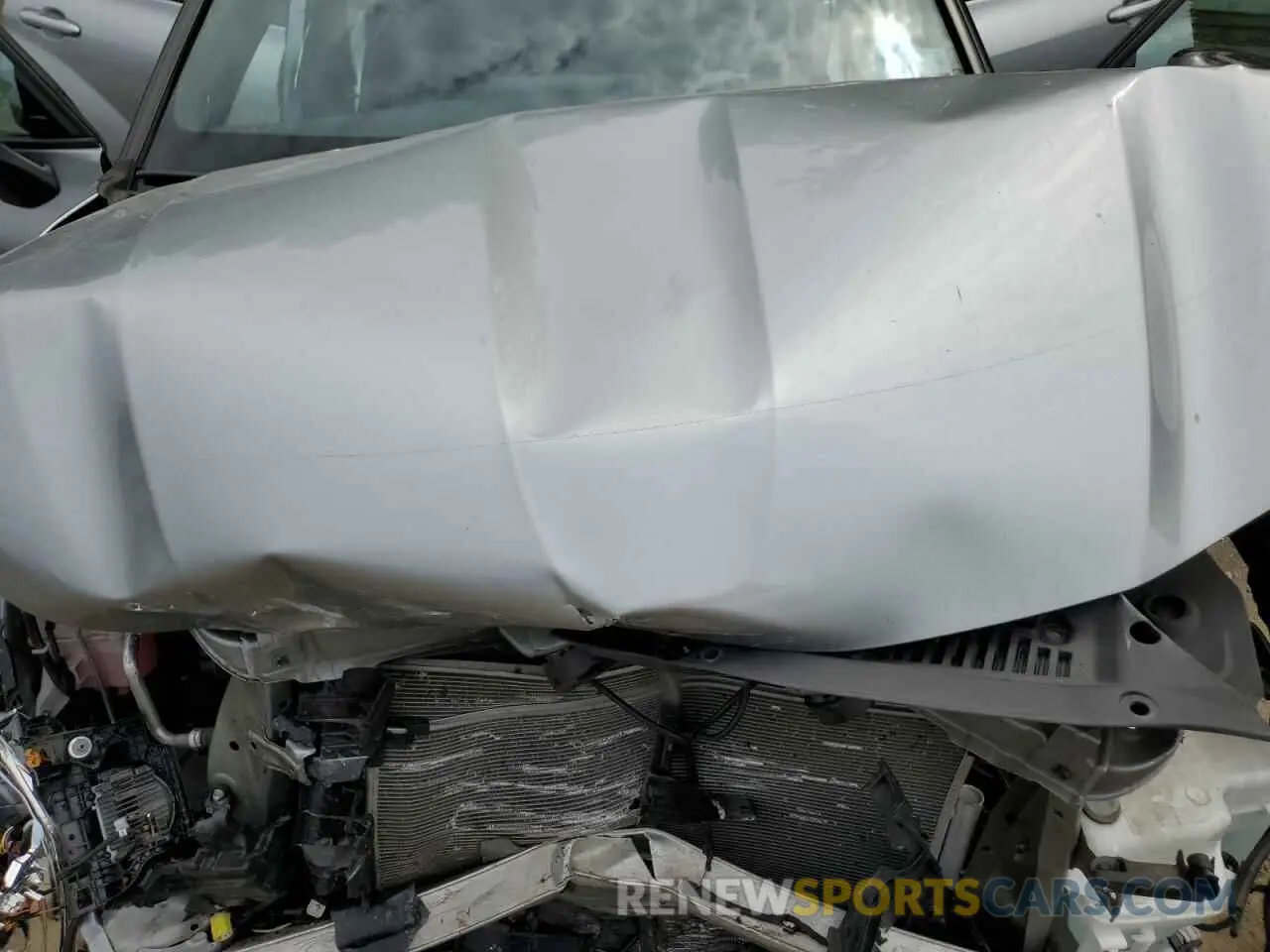 11 fotografías del automóvil dañado 5TDLZRAH4NS103129 TOYOTA HIGHLANDER 2022