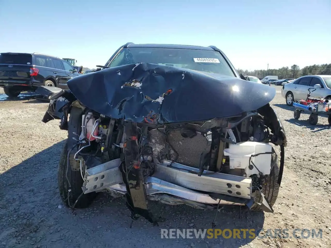 5 fotografías del automóvil dañado 5TDLZRBH1NS219371 TOYOTA HIGHLANDER 2022
