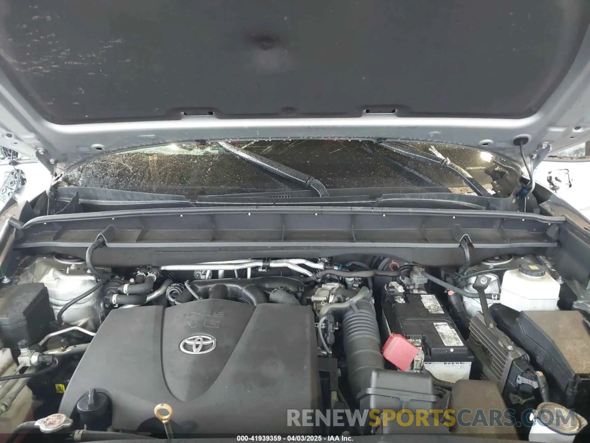 10 fotografías del automóvil dañado 5TDLZRBH4NS173454 TOYOTA HIGHLANDER 2022