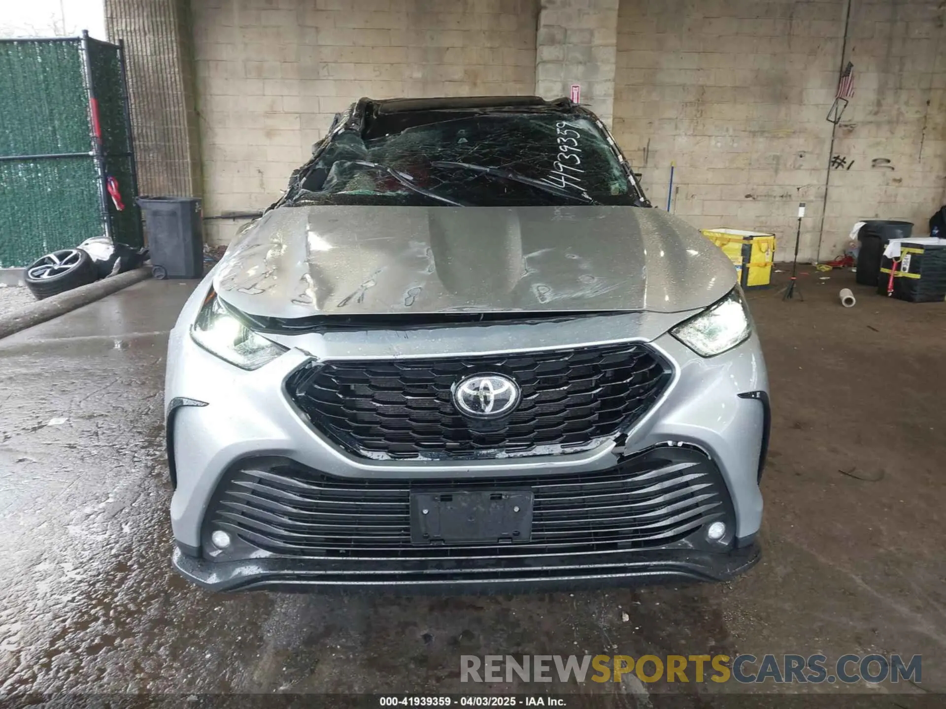 12 fotografías del automóvil dañado 5TDLZRBH4NS173454 TOYOTA HIGHLANDER 2022