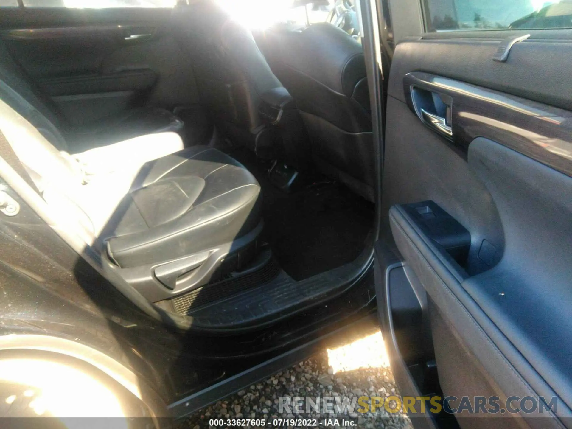 8 fotografías del automóvil dañado 5TDXBRCH0NS545683 TOYOTA HIGHLANDER 2022
