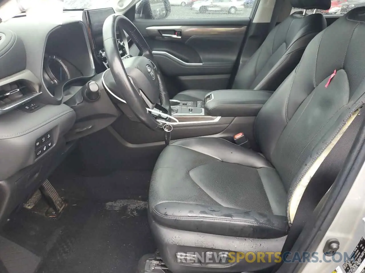 7 fotografías del automóvil dañado 5TDXBRCH4NS548778 TOYOTA HIGHLANDER 2022