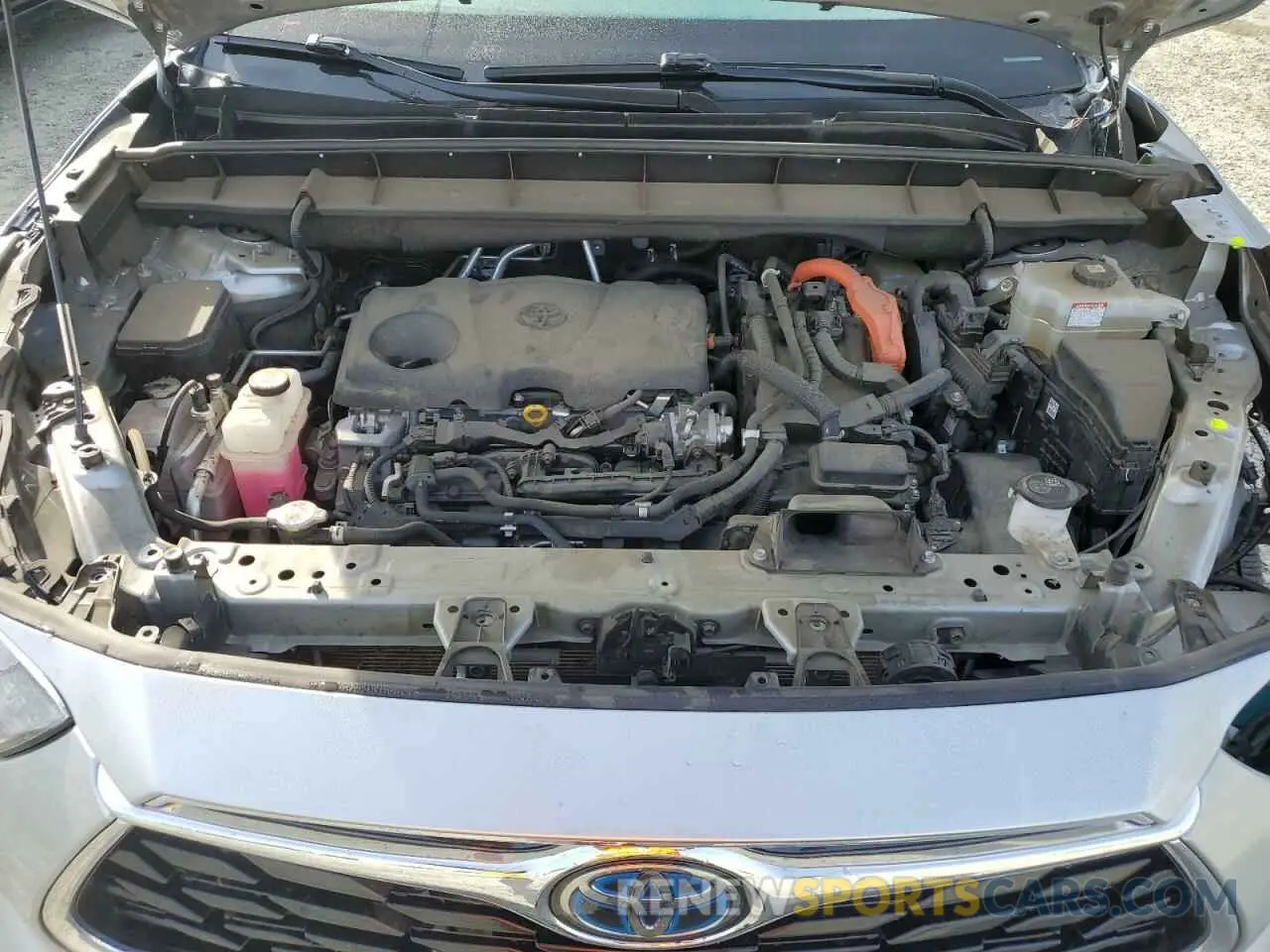 12 fotografías del automóvil dañado 5TDXBRCH8NS543728 TOYOTA HIGHLANDER 2022