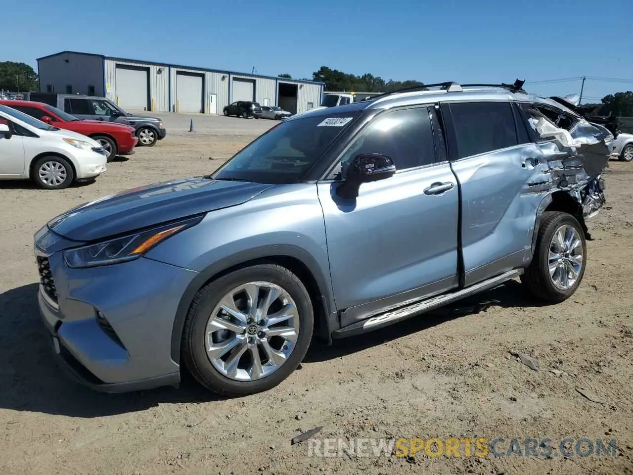 1 fotografías del automóvil dañado 5TDYARAH3NS014309 TOYOTA HIGHLANDER 2022
