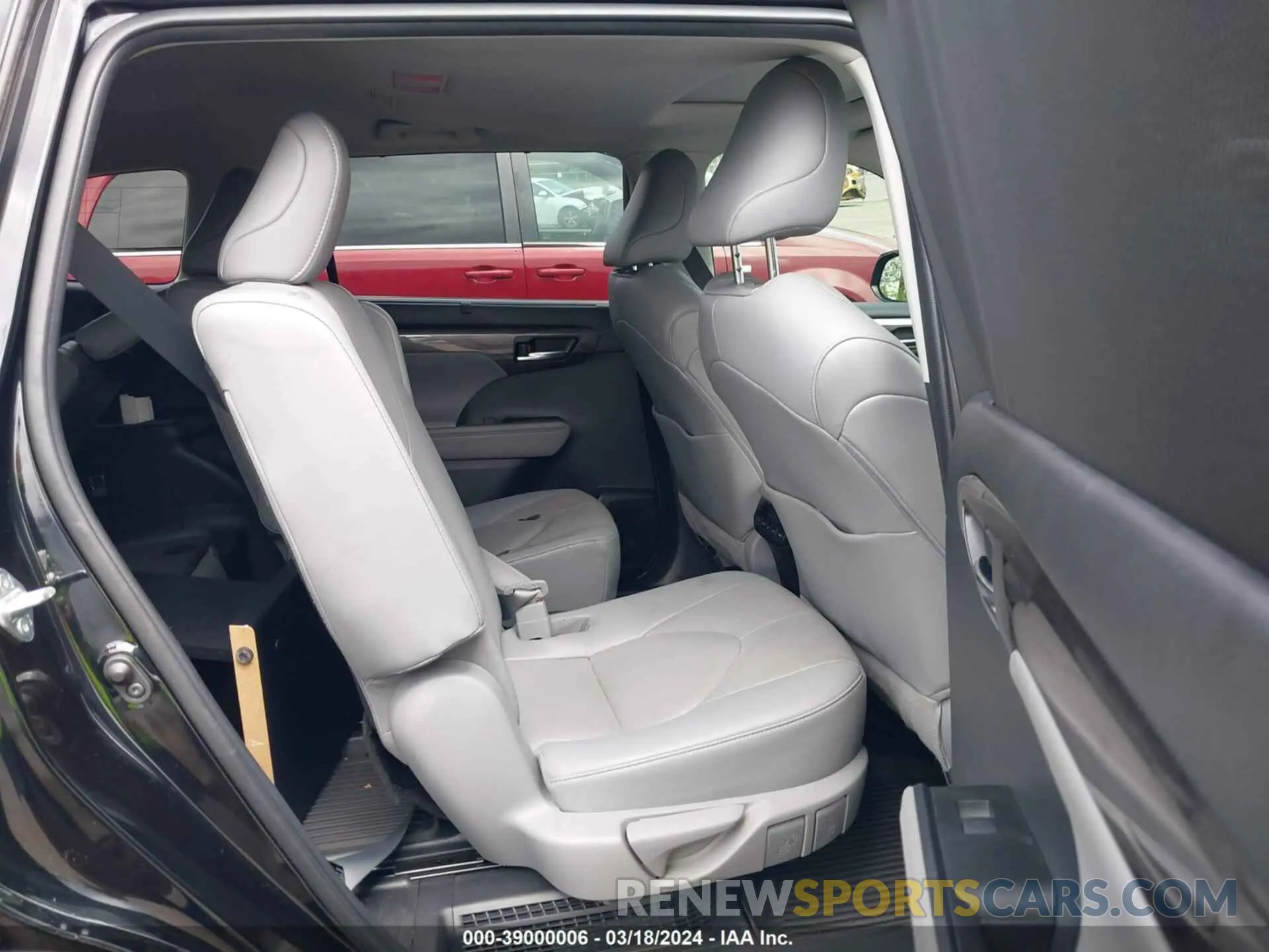 8 fotografías del automóvil dañado 5TDYARAH9NS514166 TOYOTA HIGHLANDER 2022