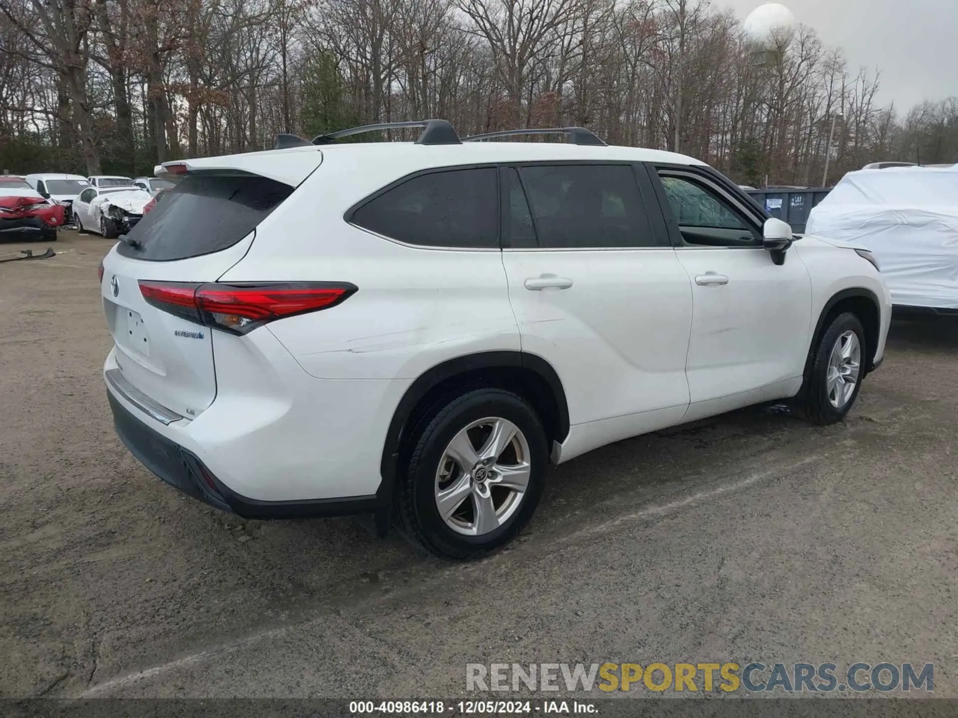 4 fotografías del automóvil dañado 5TDZARAH0NS016295 TOYOTA HIGHLANDER 2022