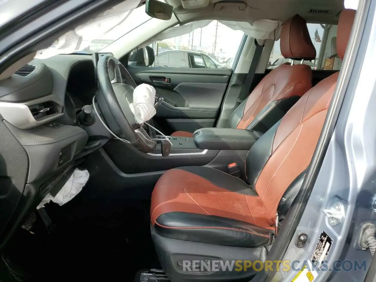 7 fotografías del automóvil dañado 5TDZARAH1NS016113 TOYOTA HIGHLANDER 2022