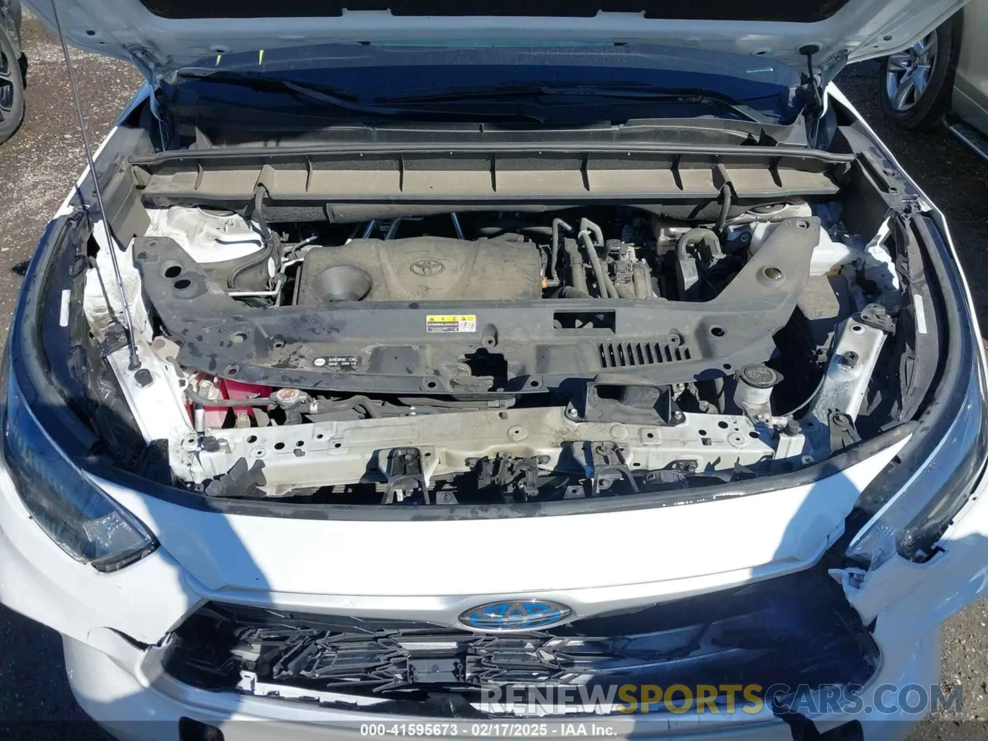 10 fotografías del automóvil dañado 5TDZARAH1NS016287 TOYOTA HIGHLANDER 2022