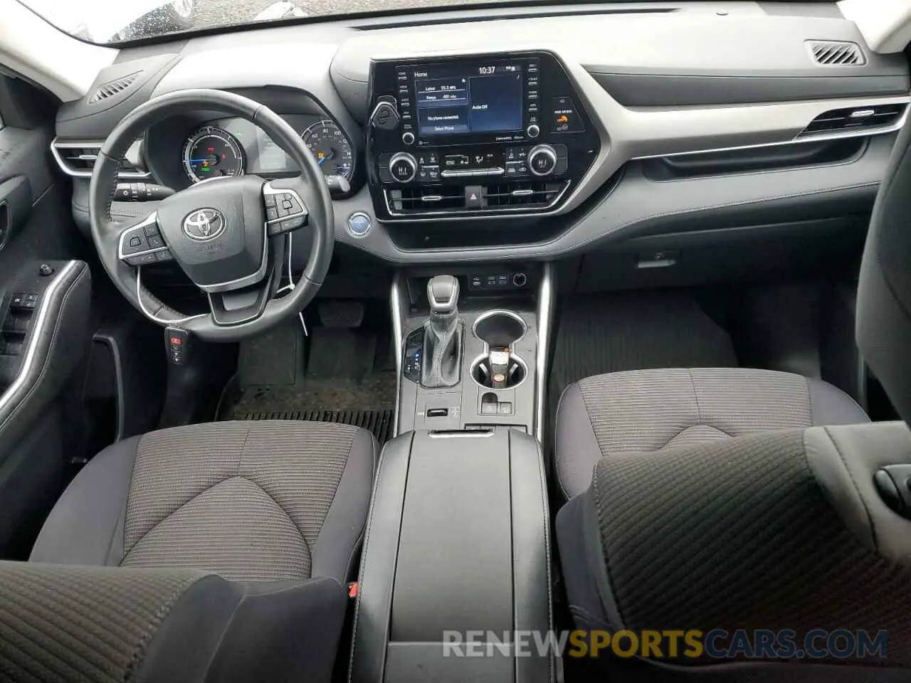 8 fotografías del automóvil dañado 5TDZARAH3NS517097 TOYOTA HIGHLANDER 2022