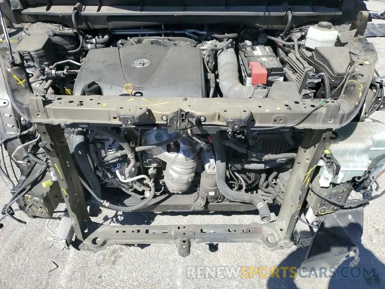 12 fotografías del automóvil dañado 5TDZZRAH2NS097230 TOYOTA HIGHLANDER 2022