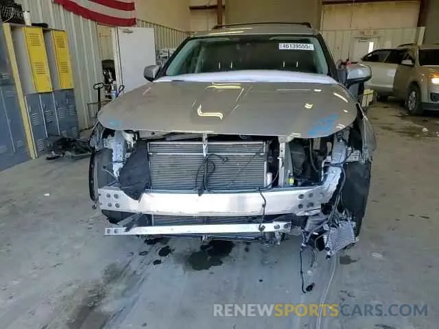 11 fotografías del automóvil dañado 5TDZZRAH2NS551332 TOYOTA HIGHLANDER 2022