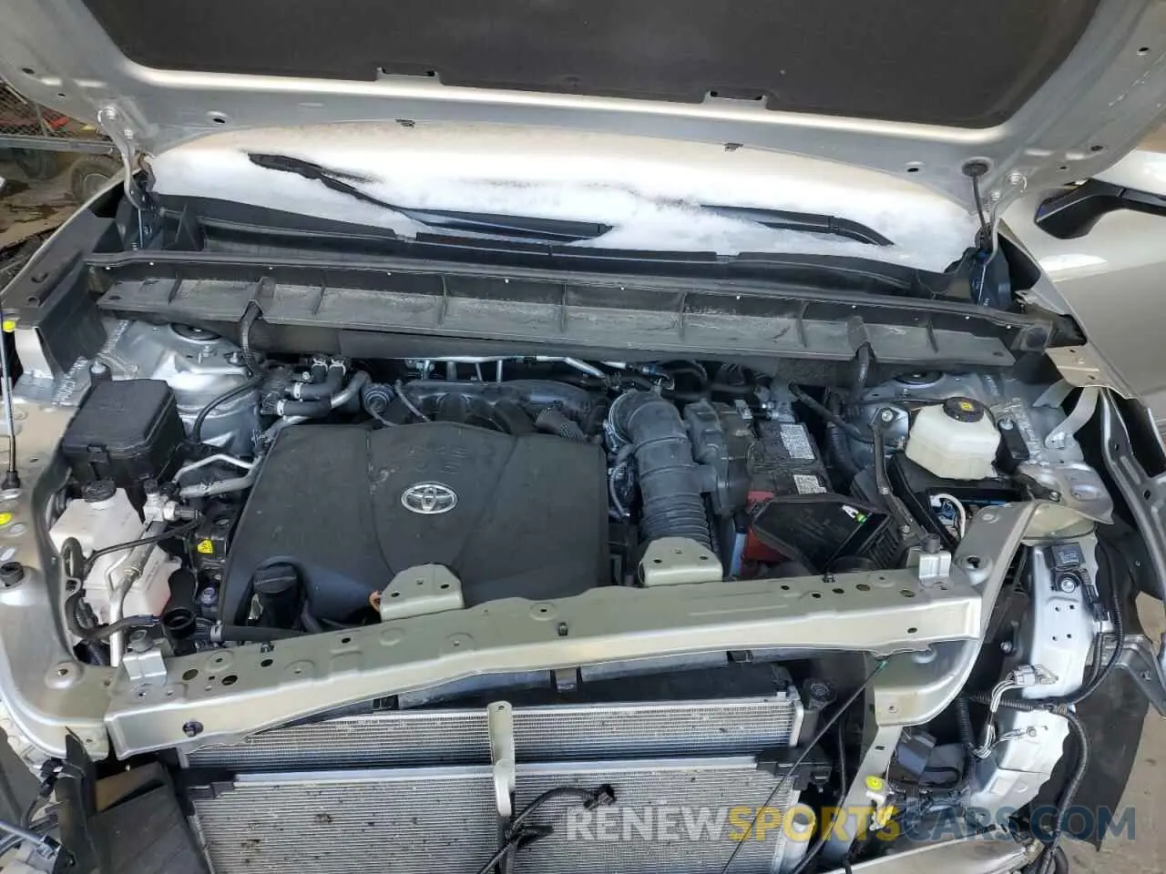 14 fotografías del automóvil dañado 5TDZZRAH2NS551332 TOYOTA HIGHLANDER 2022