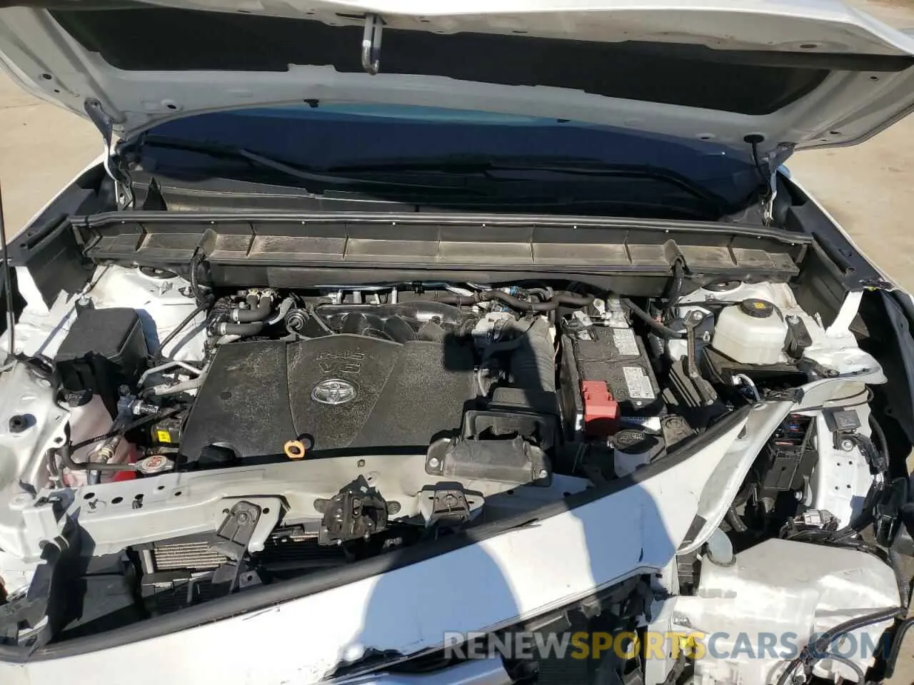 12 fotografías del automóvil dañado 5TDZZRAH3NS104282 TOYOTA HIGHLANDER 2022