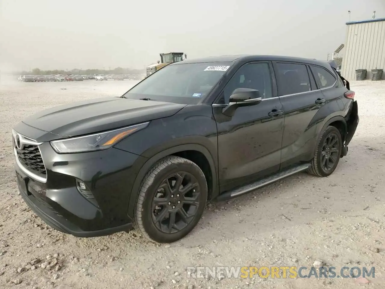 1 fotografías del automóvil dañado 5TDZZRAH3NS109790 TOYOTA HIGHLANDER 2022