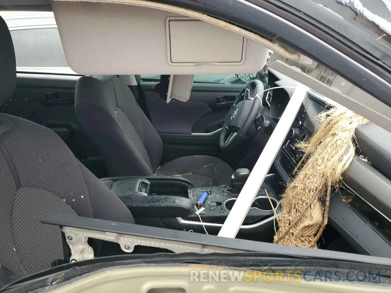 5 fotografías del automóvil dañado 5TDZZRAH5NS114005 TOYOTA HIGHLANDER 2022