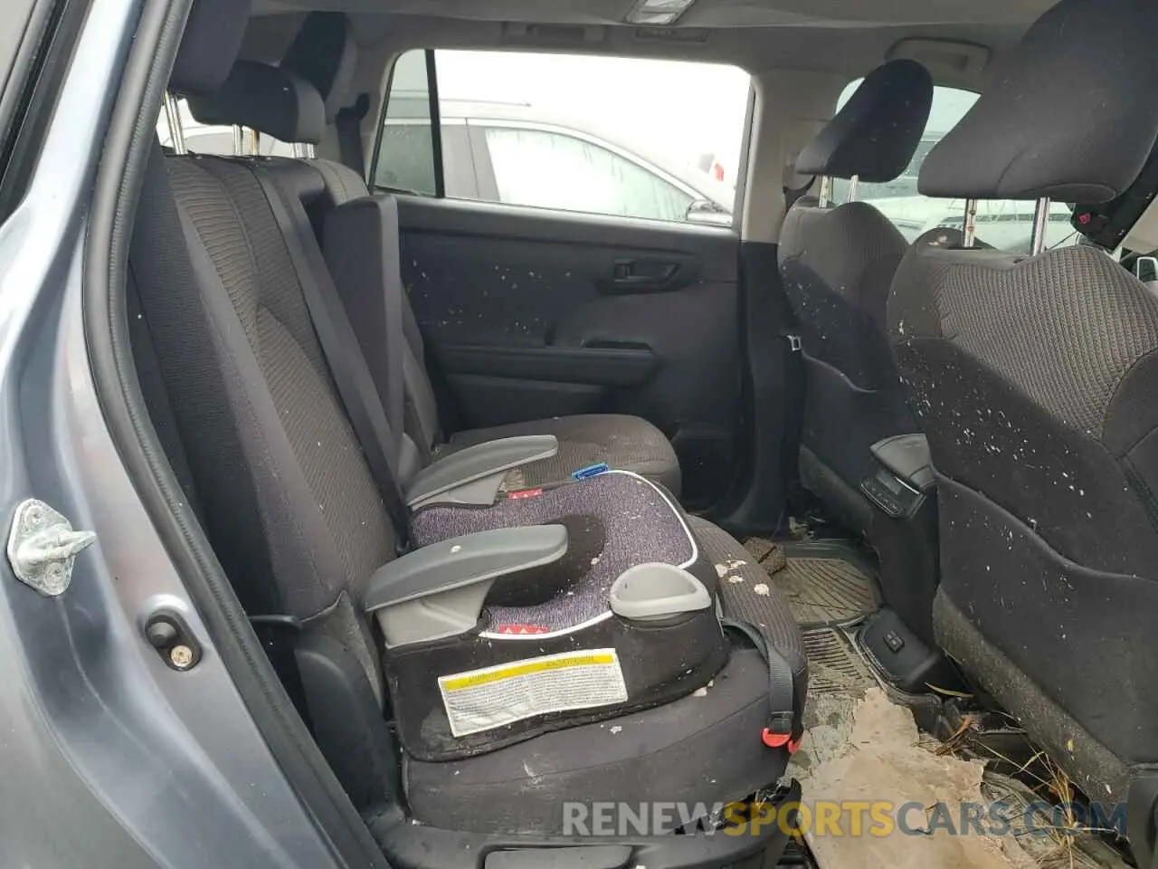6 fotografías del automóvil dañado 5TDZZRAH5NS114005 TOYOTA HIGHLANDER 2022